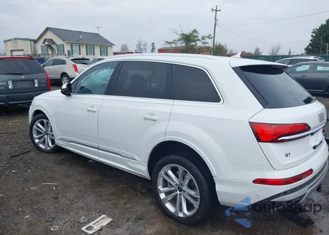 2025 Audi Q7 Premium Plus 45 Tfsi Quattro Tiptronic из США, поврежденный, VIN WA1LCBF7XSD001327